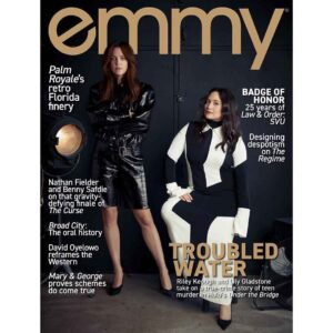 Lily Gladstone Instagram - Riley Keough and Lily Gladstone for #emmymagazine, available May 10. #TelevisionAcademy

Story by Jennifer Vineyard
Photography by @johnrussophoto
Photo Assistance by @taslimur and @kenwaller
Keough’s Styling by @sweetbabyjamie
Keough’s Hair by @marktownsend1
Keough’s Makeup by @storyofmailife
Gladstone’s Styling by @jasonrembert
Gladstone’s Hair by @brianfisherhair
Gladstone’s Makeup by @fionastiles