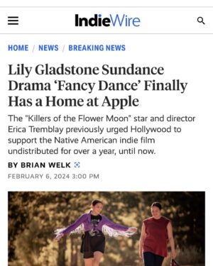 Lily Gladstone Instagram - We found our home 💜💜💜
Endless gratitude and love, Apple Original Films. Just beyond words and so excited to share this beautiful film with the world.  Get ready for @ericajtremblay @miciana_alise and the brightest star in the sky @isabelderoy ✨✨✨