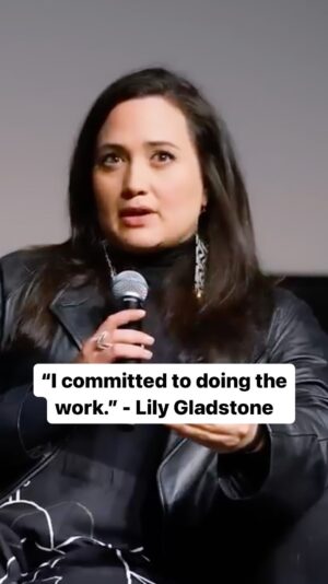 Lily Gladstone Instagram - “I kind of just learned from that that I wasn’t castable, but I loved the work, so I committed to doing work.”

Lily Gladstone joined her fellow @sagaftra artists to discuss her work in ‘Killers of the Flower Moon.’

Head to our YouTube channel to watch the chat moderated by @officialrochellerose now. #acting #actors #actorslife