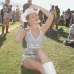Lily Brooks O'Briant Instagram - Living out my Coachella weekend dreams ✨🎡 • Swipe to the end to see how I feel after the long Coachella weekend 😴 • #coachella #music #coachella2024