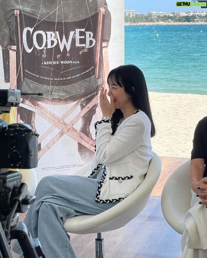 Lim Soo-jung Instagram - 기억할 만한 순간들🤍 #cobweb #cannes2023