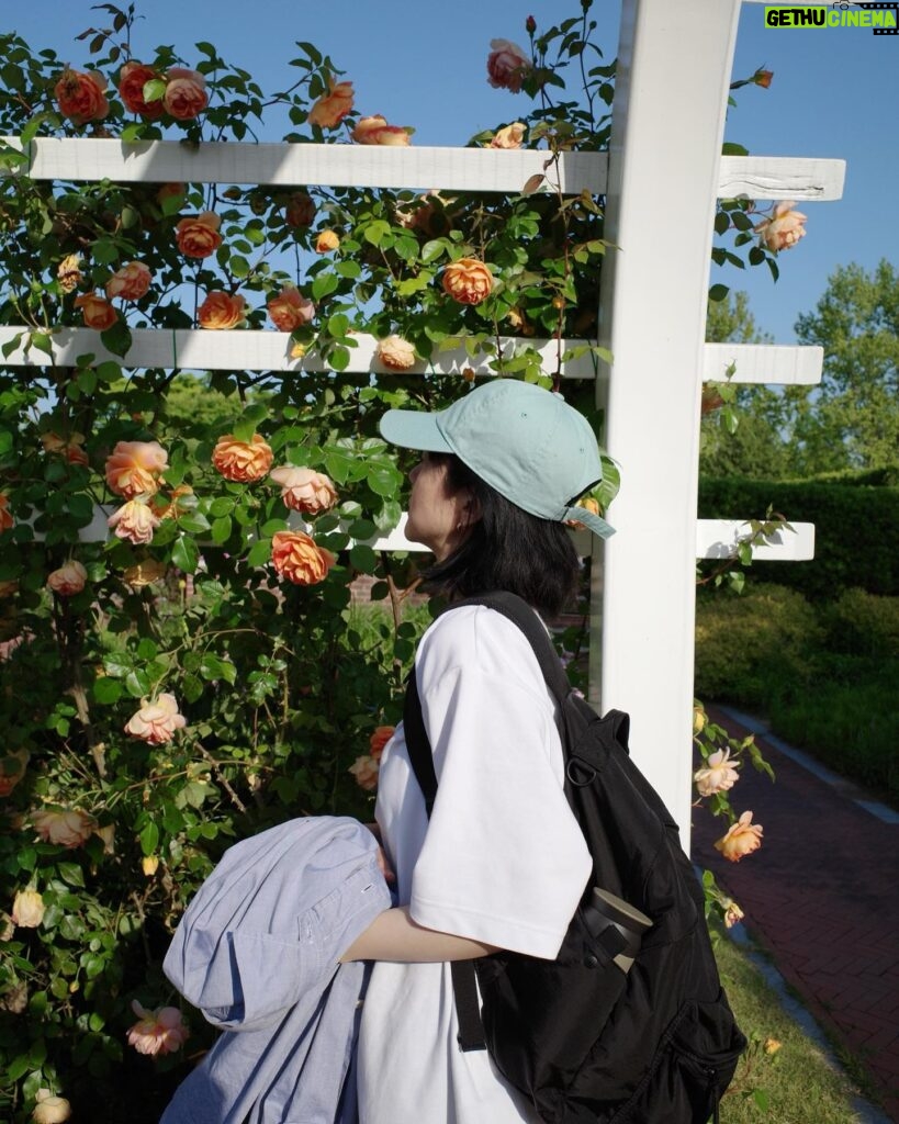 Lim Soo-jung Instagram - Another day off from filming!🌿🌸 Everything that exists is beautiful just as it is, not because of me.☺️