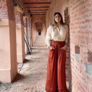 Lin Laishram Instagram - This trip to the Cellular Jail in Kala Pani, Port Blair, was incredibly significant for me. Watching my husband, @randeephooda endure so much while making the film on Veer Savarkar was heart-wrenching. I witnessed the weight loss, the increasing responsibility, and the relentless dedication he poured into being the director, producer, writer, and actor. Honestly, I began to despise the project because I couldn’t bear to see him struggle so intensely.

But now, seeing the final product on screen fills me with immense pride. This visit brought me much-needed closure and a profound respect for the sacrifices made both then and now. 

#KalaPani #CellularJail #PortBlair  #ProudWife