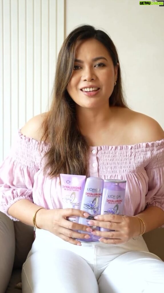 Lin Laishram Instagram - #AD My hair was feeling super dry and dull until I started using the L’Oréal Paris Hyaluron Moisture Range and since then my hair feels super hydrated and healthy. It has become my go to product, you should definitely check it out if you haven’t already. @lorealparis @amazondotin @amazonfashionin #HyaluronMoistureRange #HyaluronMoisture #HydraFillingNightCream #HookedOnHyaluron #LorealParisIndia #hair, #haircare #healthyhair #healthyhairroutine #dryhair #haircream #leavein #treatmentshampoo #healthyhair #moisturizedhair #dryscalp #conditioner