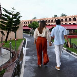 Lin Laishram Instagram - This trip to the Cellular Jail in Kala Pani, Port Blair, was incredibly significant for me. Watching my husband, @randeephooda endure so much while making the film on Veer Savarkar was heart-wrenching. I witnessed the weight loss, the increasing responsibility, and the relentless dedication he poured into being the director, producer, writer, and actor. Honestly, I began to despise the project because I couldn’t bear to see him struggle so intensely.

But now, seeing the final product on screen fills me with immense pride. This visit brought me much-needed closure and a profound respect for the sacrifices made both then and now. 

#KalaPani #CellularJail #PortBlair  #ProudWife