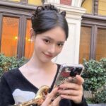 Lin Yun Instagram - 超喜欢珍珠耳环🧏🏻‍♀️