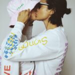 Lina Esco Instagram - @unemployedmagazine & @frame collab in the name of PRIDE. love being a part of this with my homies! 100% of the proceeds go to @glits_inc !!! #loveislove (t-shirts are available now)