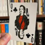 Lina Esco Instagram - queen of clubs in @adrianlacroix tarantula deck! thank you for including us ♣️♦️