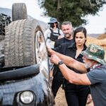 Lina Esco Instagram - what would i do without my @odievgallop — he keeps me looking legit every second of every frame we shoot, except for this moment… always making me laugh. here’s to you my friend the real deal SWAT 💫🙏 tomorrow new episode 10/9c @sptv @swatcbs