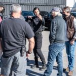 Lina Esco Instagram - it’s hard to believe sometimes we shoot 46 pages in 8.5 days, some days we have 4 cameras rolling at all times in our action packed days sometimes 5 and we still manage to have fun! @fkennyasc you are a master wizard DP. you made this journey so much more meaningful in my heart. im so damn grateful for the opportunity to step behind the camera and direct my fellow cast members and work with the best crew ever. hope you all can watch our episode tonight 10/9c written by my partner in crime @keleherr !!! @sptv @swatcbs