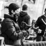 Lina Esco Instagram - it’s hard to believe sometimes we shoot 46 pages in 8.5 days, some days we have 4 cameras rolling at all times in our action packed days sometimes 5 and we still manage to have fun! @fkennyasc you are a master wizard DP. you made this journey so much more meaningful in my heart. im so damn grateful for the opportunity to step behind the camera and direct my fellow cast members and work with the best crew ever. hope you all can watch our episode tonight 10/9c written by my partner in crime @keleherr !!! @sptv @swatcbs