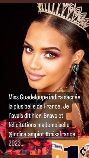 Linda Youdif Instagram - Sans contest c’était la plus belle hier soir! Une beauté sans nom! Miss Guadeloupe 🇫🇷🥰