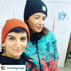 Linda Zervakis Instagram - Posted @withregram • @hanadisgarage Inspired by a jacket with African patterns I got from an artist in Paris, I set out to make my own art jacket. I wanted it to be made locally and be involved in the production process as much as possible, so I looked for the right people to work with. When I met Amira and her colleagues from Stitch By Stitch in Frankfurt, the course was set. Now here it is, my first art jacket, limited to 10 numbered pieces. There is a hidden character in each jacket and I hand drew the washing instructions. The jacket comes in a screen printed box made out of hemp and is fully recyclable. What a fun project. And Even more fun because I got to meet a bunch of real cool ladies and their stories:

Amira from @stitchbystitch.de  who shared the story of her journey from northern Syria to Germany and the struggle she went through to get to were she is right now. 

Claudia from @stitchbystitch.de and the story of creating such great sewing shop and a safe work environment for women who are seeking a better future in their new home in Germany. 

And thanks to Michalis @michpant I got to meet @lindazervakis, a great woman who inspired the hell out of me. What an awesome human being. She was so busy with her new podcast Gute Deutsche @spotify and still she found the time to support me and my project. And I am more than thankful for that.

This project has already payed off for me by meeting all these amazing, strong women. 

There are 2 woman Sizes for this jacket:
S-M 
L-XL 
It is made from Bio Cotton Satin so it is really soft and feels great on the body. Enjoy!