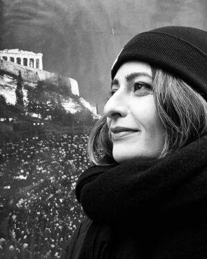 Linda Zervakis Instagram - Der Akropolis so nah! …naja fast.

Thank you @elissavet_patrikiou for 📸 

#akropolis 
#greece 
#fernweh