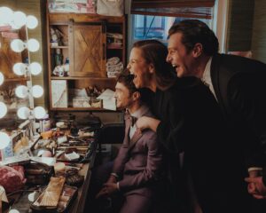 Lindsay Mendez Instagram - How do old friends get ready for the Tony Awards? Together, of course. #MerrilyOnBway

📸: @murphymade