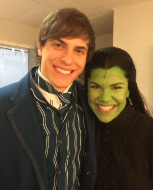 Lindsay Mendez Instagram - Happy 20th Anniversary @wicked_musical !!! You gargantuan, beautiful, impossible, amazing show. I am so grateful to have had the chance to don the green for your 10th Anniversary 10 YEARS AGO (MY GOD.) So grateful to have had the opportunity to work with some of my best friends and tackle a role of a lifetime. And so happy to have been changed “For good.”
Best witches!!!!! Xo LM