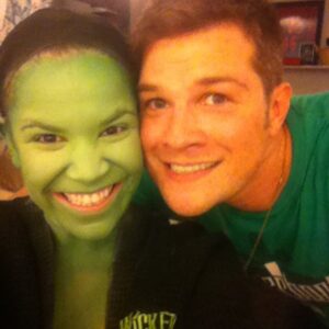 Lindsay Mendez Instagram - Happy 20th Anniversary @wicked_musical !!! You gargantuan, beautiful, impossible, amazing show. I am so grateful to have had the chance to don the green for your 10th Anniversary 10 YEARS AGO (MY GOD.) So grateful to have had the opportunity to work with some of my best friends and tackle a role of a lifetime. And so happy to have been changed “For good.”
Best witches!!!!! Xo LM