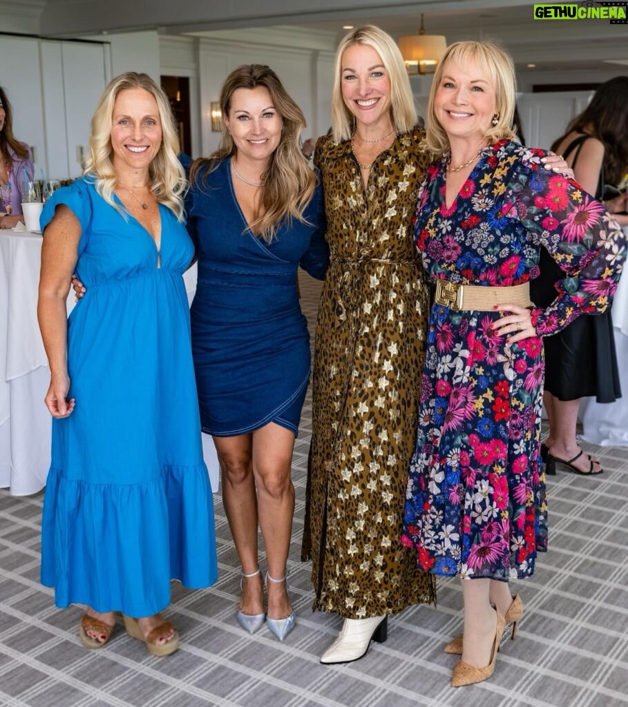 Lindsay Czarniak Instagram - This woman is a FORCE and so much fun. Thanks @samanthayanks - Editor in Chief - @westportmagazine and Co-Founder @theconnecticutedit for asking me to cohost this luncheon in support of @connecticutchildrens The work they do is life changing. We've seen it first hand. Grateful to have them as part of our community and to see so many friends show up to support their mission to help children in so many ways. #community #love #family