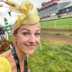 Lindsay Czarniak Instagram – Happy place. Preakness. Let’s go!!!!!! @americasbestracing #horses #horseracing #thoroughbred #thoroughrbreds #stakeinstardom #asportfpreveryone