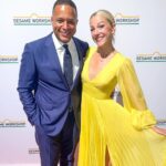Lindsay Czarniak Instagram – Over a decade of marriage and I didn’t know Telly was @craigmelvinnbc ‘s favorite muppet until last week. Grateful for this photo op and a special night celebrating all @sesameworkshop does to help with early childhood education. Congrats to @shondarhimes for the well deserved honor and thanks @aliceandolivia for creating a vibrant yellow gown (a la MY favorite Sesame Street character) that survived a LaGuardia airport bathroom wardrobe change with minimal wrinkles . We felt a little guilty singing along to some old favorites without the kids but this night was incredible! @sesamestreet #sesamestreet #kids #family #love #childhood #education