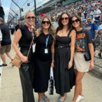 Lindsay Czarniak Instagram - Went to see the drivers meeting and ran into this amazing crew. These ladies are rockstars who will watch tomorrow to see if their husbands can win the 108th running of the Indy500 #indy500 #sports #racing #family