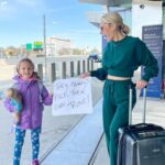 Lindsay Czarniak Instagram - We are not elephants but we do love to travel! And we are still learning and always testing different methods to make it smoother when we pack to fly as a family. Comfy/fun travel clothes and dolls are a must! #JOTD #jokes #laugh #travel #airport #fly #love