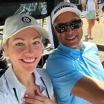 Lindsay Czarniak Instagram - Hit em straight! Starting the day with some friendly golf for a great cause. Taking the necessary precautions round steps in hopes of a successful round:) #golf #mam #mondayafterthemasters #hootieandtheblowfish