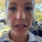 Lindsay Czarniak Instagram - Hit em straight! Starting the day with some friendly golf for a great cause. Taking the necessary precautions round steps in hopes of a successful round:) #golf #mam #mondayafterthemasters #hootieandtheblowfish