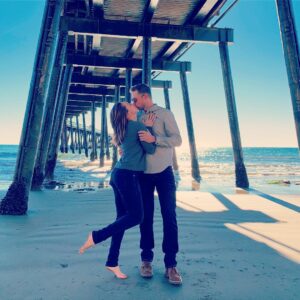 Lindsey McKeon Instagram - I’ve Always Wanted My Very Own Pier Pick & 2Day I Happened Upon One 2 Make Magic ⭐️💙 #lovers #beach #romance #travel