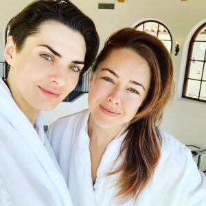 Lindsey McKeon Instagram - ONE OF MY FAVE KINDS OF DAYS #girltime #spaday #sundayfunday #nomakeup #selfie