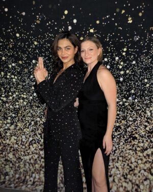 Lisa Ambalavanar Instagram - Come out of my villain era and gone hero with my Bond girl/work wife @rosanna.bates 🍸