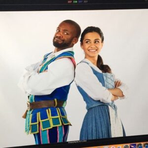 Lisa Ambalavanar Instagram - Back to Nottingham Playhouse today to start Beauty and the Beast 🥀 
2021 ➡️ 2019