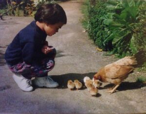 Lisa Ambalavanar Instagram - Always an animal lover 🐔🐥❤️