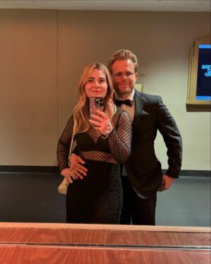 Lisa Hanawalt Instagram - Happiest 15th anniversary to @adamconover , the most generous, funny, and open-hearted person I could ever hope to meet! How lucky I feel to keep evolving with you in surprising new ways. Life just doesn’t feel right unless I can hear your sage opinions and absurd jokes about literally everything 🩷🩷