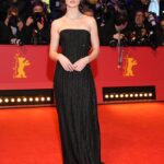 Lisa-Marie Koroll Instagram - It’s been a pleasure attending my first @berlinale carpet with @armanibeauty. Thank you #ArmaniBeautyBerlinale74 #makeup Also thank you to my dream team: Styling: @leenazimmermann Dress: @giorgioarmani Jewelry: @bulgari Glam Team: @philippverheyen @tillzettl _marianacolmenares @mariyaavm @fabianwss