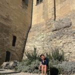 Lisa-Marie Koroll Instagram - Road tripping 🐬 1. First tapas stop in Peñiscola 2. Inhaling the french country air 3. and 4. visiting the pope palace in Avignon and 5. marvel at the mysterious art of #EvaJospin 6. wandering the streets of Avignon 7. Dipping into the Gardon under the Pont du Gard 8. and 9. Jumping into the Mediterranean Sea and 10. Enjoying Henry’s holiday face