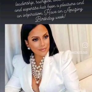 Lisa Nicole Cloud Instagram - Thank you everyone for all the Birthday wishes today. It's been a great day with family and I thank everyone who sent me a message or call to wish me Happy Birthday! I love and appreciate everyone who connected with me today 

Thank you @dnauglesmd @mira_naugles @ccarter324 @bettecloudrealtor and John for a really nice birthday dinner .