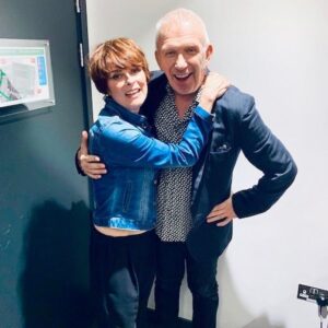 Lisa Stansfield Instagram - Can’t believe this is the first time we’ve met, felt like we’d known each other for years. X