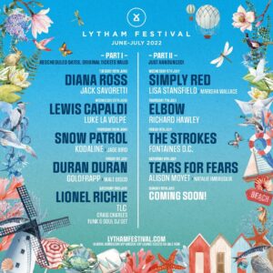 Lisa Stansfield Instagram - I can’t wait to perform at Lytham Festival 2022 as part of a HUGE 10 day line-up. Join me on Wednesday 6th July with Simply Red! Tickets on sale 9am Friday 3rd December: LythamFestival.com’
