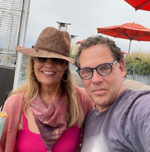Lisa Whelchel Instagram - We had other plans scheduled for this weekend that we were so excited about. Sadly, they needed to be put on hold and we were left with an empty day with full hearts. So, we pivoted. As the quote on the last slide reminds us, “saltwater” is one of nature’s most healing solvents. A “dayte” by the beach was the perfect setting to celebrate our oceanic love and all its waves of grace. 💞🌊🙏🌴