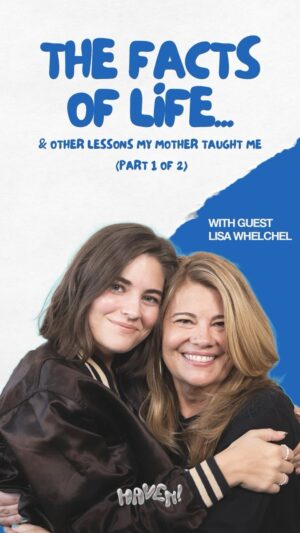 Lisa Whelchel Instagram - 🚀 NEW SEASON & EPISODE LAUNCH

Kicking it off with “The Facts of Life… & Other Lessons My Mother Taught Me” 

I’m not sure how many will get that tongue in cheek reference, but my Mom was on a show in the 80’s called The Facts of Life. 

Yet, the reason I’m having her as a guest is because she is truly the person who has had the biggest impact on me out of anyone in my life. After clips of me reading some feedback she gave me went viral and hit over two million views the comments were flooded by a request to hear more from her wisdom. 

Season 2 is all about relationships and she so graciously agreed to come and talk about the mother/child bond & evolution over time! This ep is broken out into two parts and the final portion will be dropped next Mon!

Link in bio to listen to the full episode and fall in love with her the way I have.