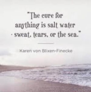 Lisa Whelchel Instagram - We had other plans scheduled for this weekend that we were so excited about. Sadly, they needed to be put on hold and we were left with an empty day with full hearts. So, we pivoted. As the quote on the last slide reminds us, “saltwater” is one of nature’s most healing solvents. A “dayte” by the beach was the perfect setting to celebrate our oceanic love and all its waves of grace. 💞🌊🙏🌴