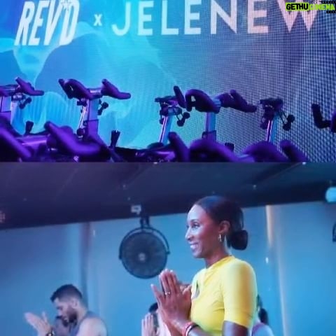 Lisa Leslie Instagram - We thank each and every one of you who made our event at Rev’d Copley Studio @revdcycling an unforgettable success last weekend. Your participation definitely empowered young dreams for @dreambigcharity. With the powerhouse collaborations of @isoyoga @isojoe, 7x NBA all-star, @revdcycling its instructors, and @juicygreensboston beverages and of course @jelenew_usa we ALL created magic for an amazing purpose. Stay tuned for more empowering events and opportunities to create positive change! ⚡️#EmpoweringTheNew on repeat! 🔁