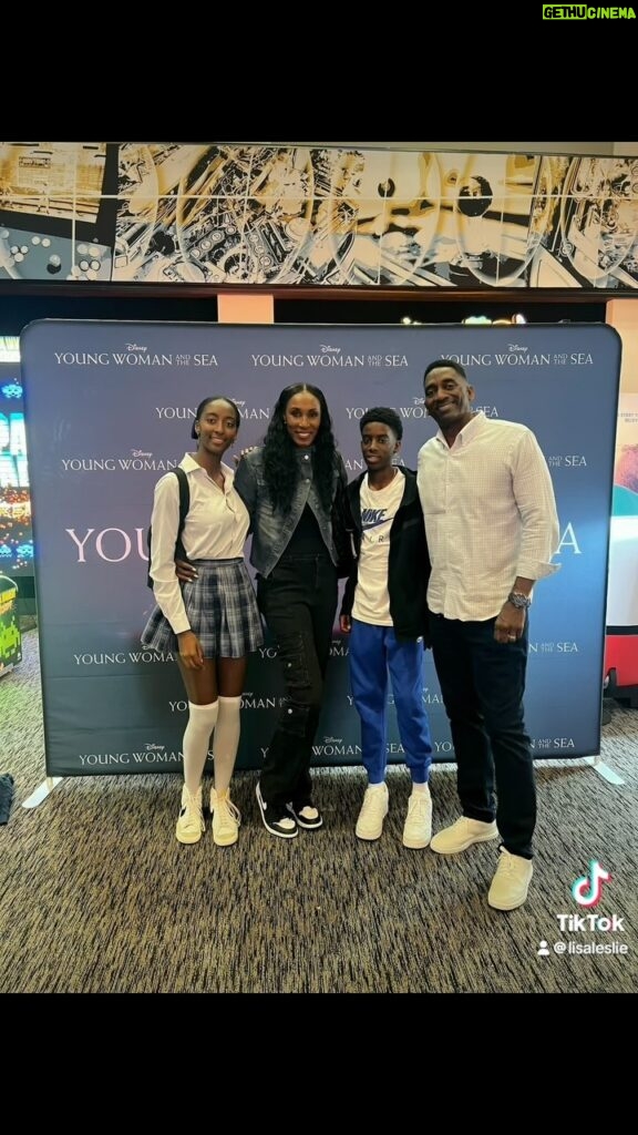 Lisa Leslie Instagram - The movie #YoungWomanandtheSea is the best family movie of 2024 iin my opinion!!! We laughed, cried and cheered out loud! As an athlete, I was inspired and felt empowered watching @daisyridley as Trudy Elderle! I am beyond amazed that this movie is based on a true story! It was excellent!!! ⭐️⭐️⭐️⭐️⭐️🍿🍿🍿🍿🍿 Take the whole family! In theaters May 31st!
