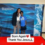 Lisa Leslie Instagram - Jesus answered, “I tell you the truth, no one can enter the kingdom of God unless he is born of water and the Spirit. Flesh gives birth to flesh, but the Spirit gives birth to spirit. You should not be surprised at my saying, `You must be born again. ‘! 🙏🏾🙏🏾🙏🏾🙏🏾 Amen! I’m so proud of you @mj2uknowwhatido Jesus Loves you and so do I♥️♥️♥️♥️♥️♥️ #FamilyFirst