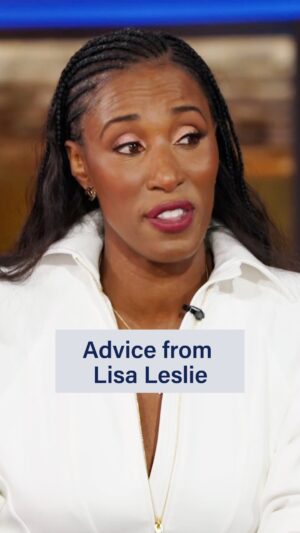 Lisa Leslie Instagram - “Learn to love yourself and just be patient.” @lisaleslie shares some words of wisdom for young girls