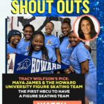 Lisa Leslie Instagram - In honor of Women’s History Month, the ladies each chose a special woman or group of women that have helped make history in the world of sports. Our very own Tracy Wolfson chose to highlight the @hu_iceskating team - the first HBCU figure skating team in HERstory 👏 #womenshistorymonth #WHM #womeninsports #figureskating #hbcu #hbcupulse #howarduniversity #skating