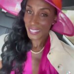 Lisa Leslie Instagram - The @kentuckyderby owes me nothing!!! So much fun at the #Oaks, the @unbridledeve and the derby 🐎🐎🐎🐎👒👒💃🏾💃🏾💕💕🤍🤍 My highlight… meeting @iamginatorres ♥️♥️♥️ Melt!!! #Suits (If you know you know) 😘
