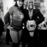 Lisa Marie Varon Instagram - ғᴏʀ ᴛʜᴇ ᴄᴜʟᴛᴜʀᴇ 👁️ & 🕷️"I'm happy you did not bring any peasants with you" - @reallisamarie @squaredcircleexpo @chicagorob420 📷 #wwe #wwerecruit #wwelegend #wwevictoria #independentartist #iconlee #manifestation #goalchase #consistency #collaboration #darkart #nogames #noexcuses #myrise #iconweek #maniaweek #2024