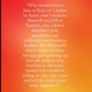 Lisa Wilkinson Instagram - So declared Assistant US Attorney Maurene Comey to jurors in her closing address in the trial of now-convicted sex trafficker and former partner of Jeffrey Epstein, Ghislaine Maxwell.

She went on: “Maxwell never thought that those teenage girls would have the strength to report what happened to them. In her eyes, they were just trash beneath her.”

So, in a year when so many women of all ages dug deep, found their voices and courageously came forward to tell their stories, here is to ALL the Janes, Kates, Carolyns, Annies, Brittanys, Graces, and so so many others….thank you.

Your extraordinary - and continued - bravery is helping to build a better, safer world for all our daughters - and sons - to come.

@brittanyhiggins___ @tamepunk @gracetamefoundation